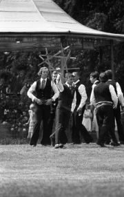 Traditional sword dance