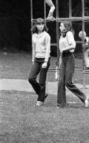 Girls in the playground
