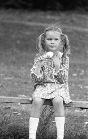Girl with ice cream