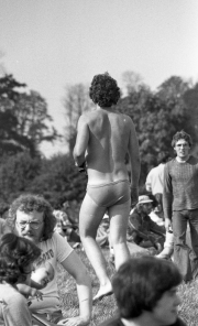 Man in trunks