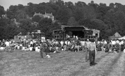 Crowd and stage
