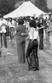 Leather trousers