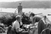 Tea on Garratt's terrace