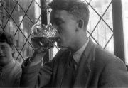 Jerry Lawrence drinking