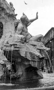 Fountain statue