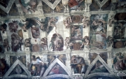 Ceiling in the Sistine Chapel