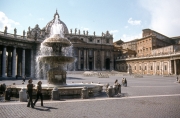 Fountain in St Peter's Square
