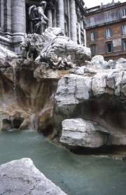 Trevi Fountain - close-up of the blocks