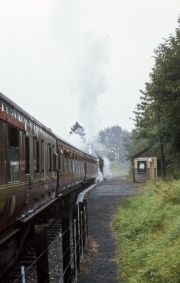 Severn Valley Railway - train at Northwood Halt