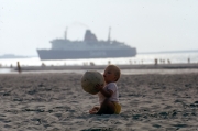 Baby on the beach
