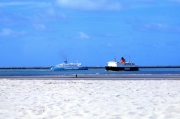 Two ferries