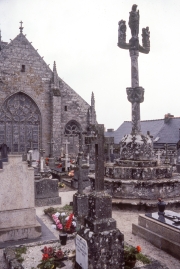 Locronan cemetary
