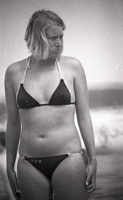 Lady in bikini