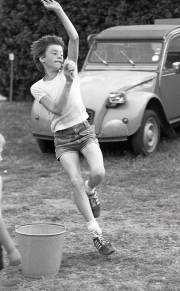 Nick Danby bowling