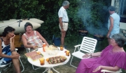 Evening barbecue