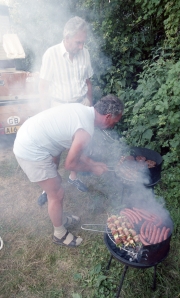 Evening barbecue