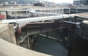 Locks at La Rance tidal power station