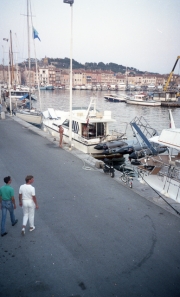 St Tropez harbour front