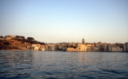 St Tropez old town from the sea