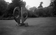 Two Forms (Divided Circle) by Barbara Hepworth
