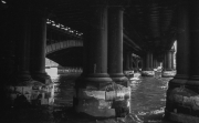 Underneath Cannon Street railway bridge