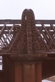 Ironworks on St Paul&apos;s railway bridge