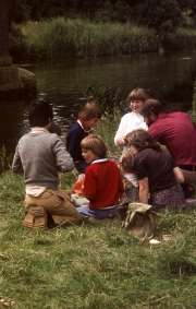 Picnic by the river
