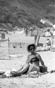 Lady in bikini