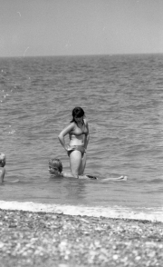 Lady in bikini