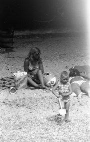 Lady in bikini