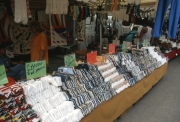 Bibione market - sock stall