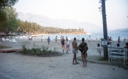 Beach and sports area