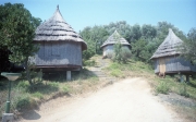 Straw huts