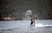 Comic waterski