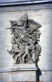Sculpture on the Arc de Triomphe