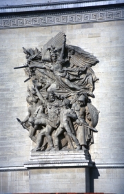 Sculpture on the Arc de Triomphe