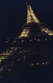 Eiffel Tower at night