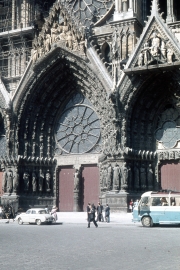 Reims Cathedral - main door