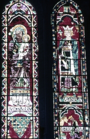 Chartres Cathedral - Window of St.Anne and Solomon