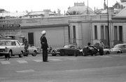 Formula Junior car on the road