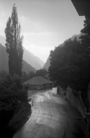 Rain in La Grave
