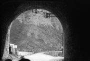 Tunnel outside La Grave