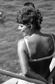 Lady in bikini