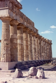 Greek temples at Selinunte